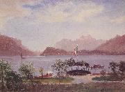 Albert Bierstadt Italian Lake Scene oil painting picture wholesale